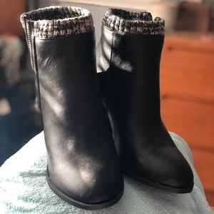 Black Heeled Boots